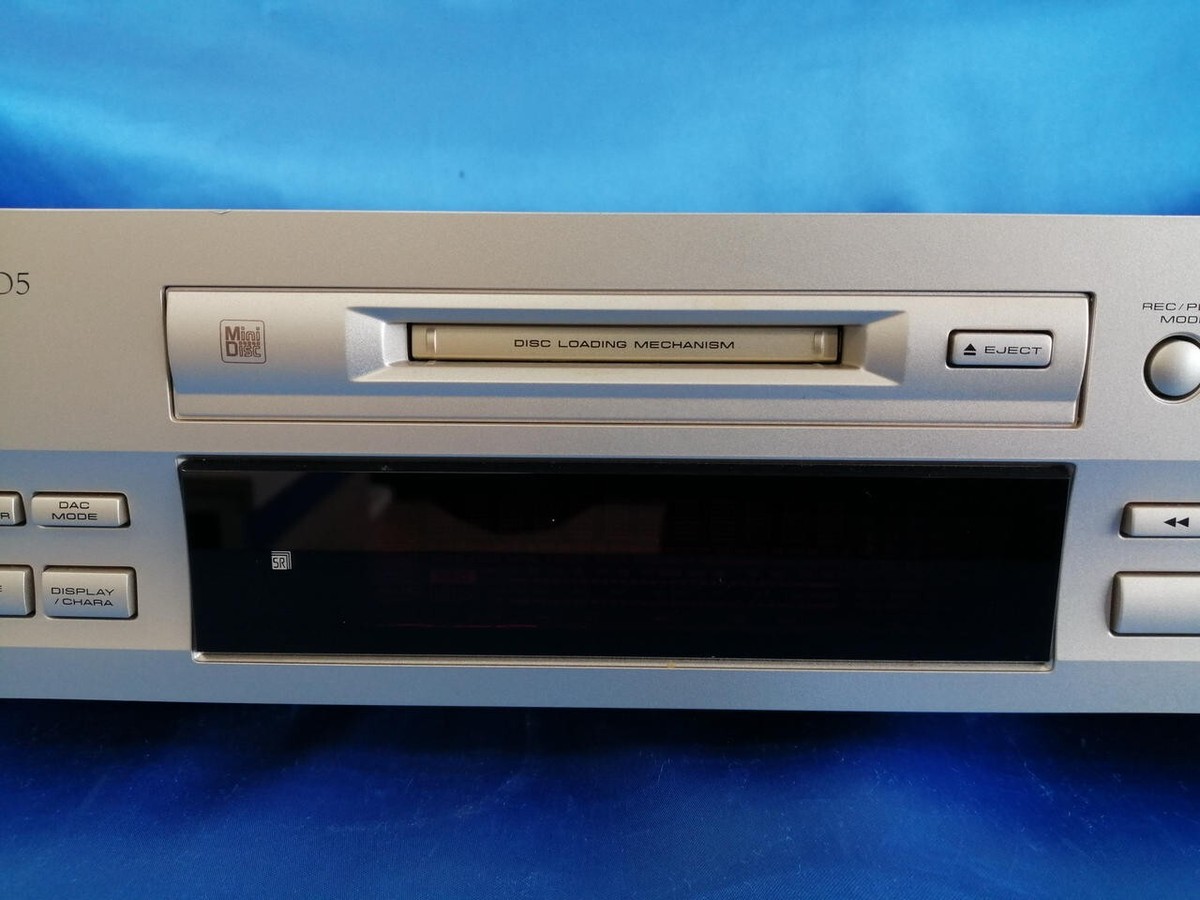 JUNK Pioneer MJ-D5 MiniDisc Recorder Stereo MD Deck Player Gold Body JUNK Pioneer MJ-D5 MiniDisc Recorder Stereo MD Deck Player Gold Body