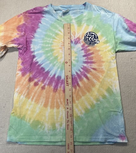 Salty Dog Surf Shop Kids Tee Shirt Youth L Tie Dye Panama City Beach FL - Picture 6 of 9