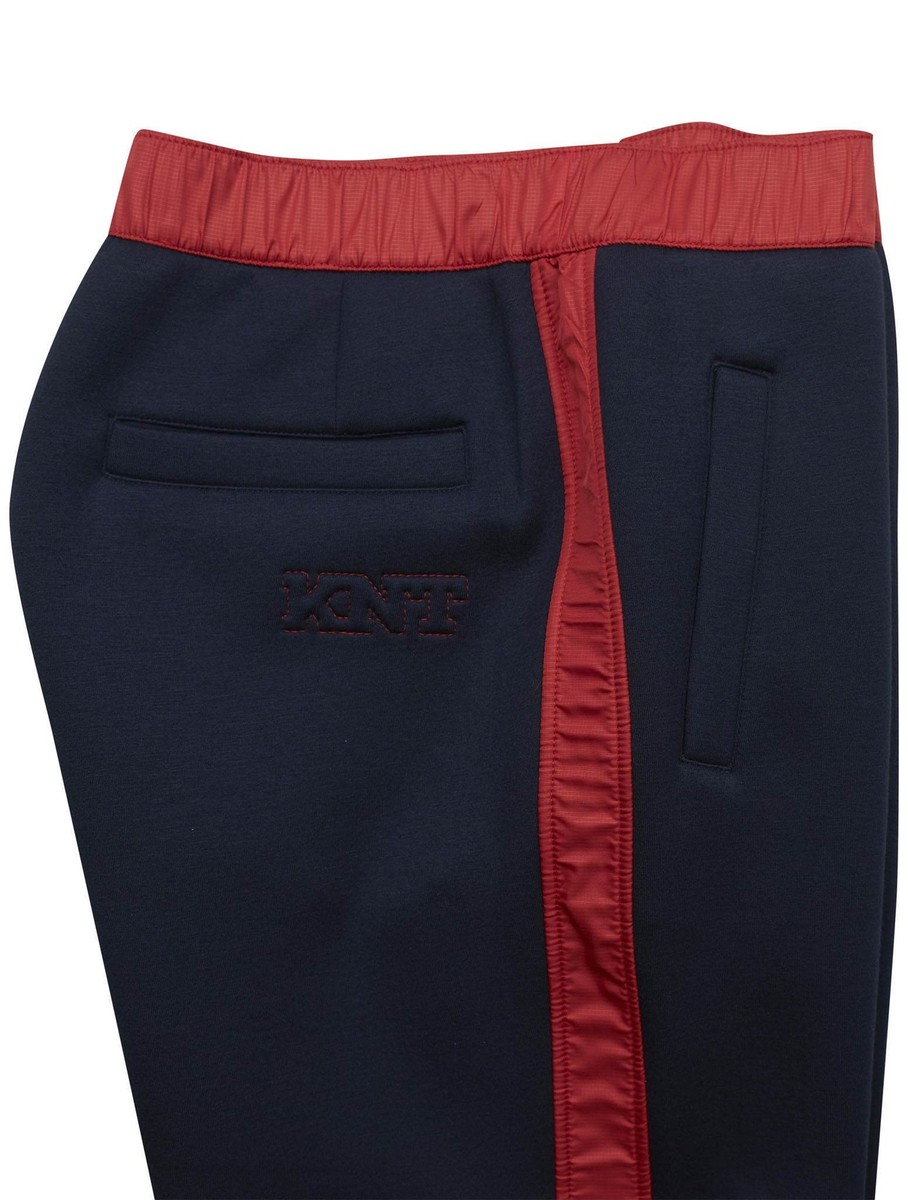 Kiton D48125K0919B0101 関税送料込 Kiton KNT Blue Red Viscose Ea Pants TJ983 Man | eBay