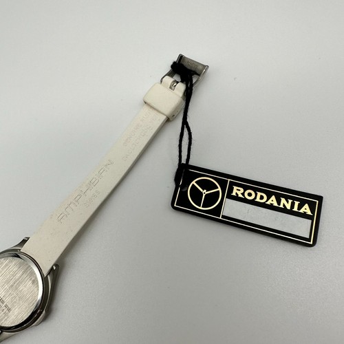 Vintage Swiss Made Rodania Amphibian Quartz Women's Watch NOS! Needs a battery - Picture 14 of 15