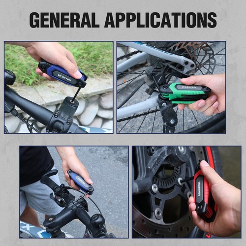 WORKPRO 25-Piece Folding Allen Wrench Set, SAE Metric, Torx Hex Key Set Included - Picture 9 of 11