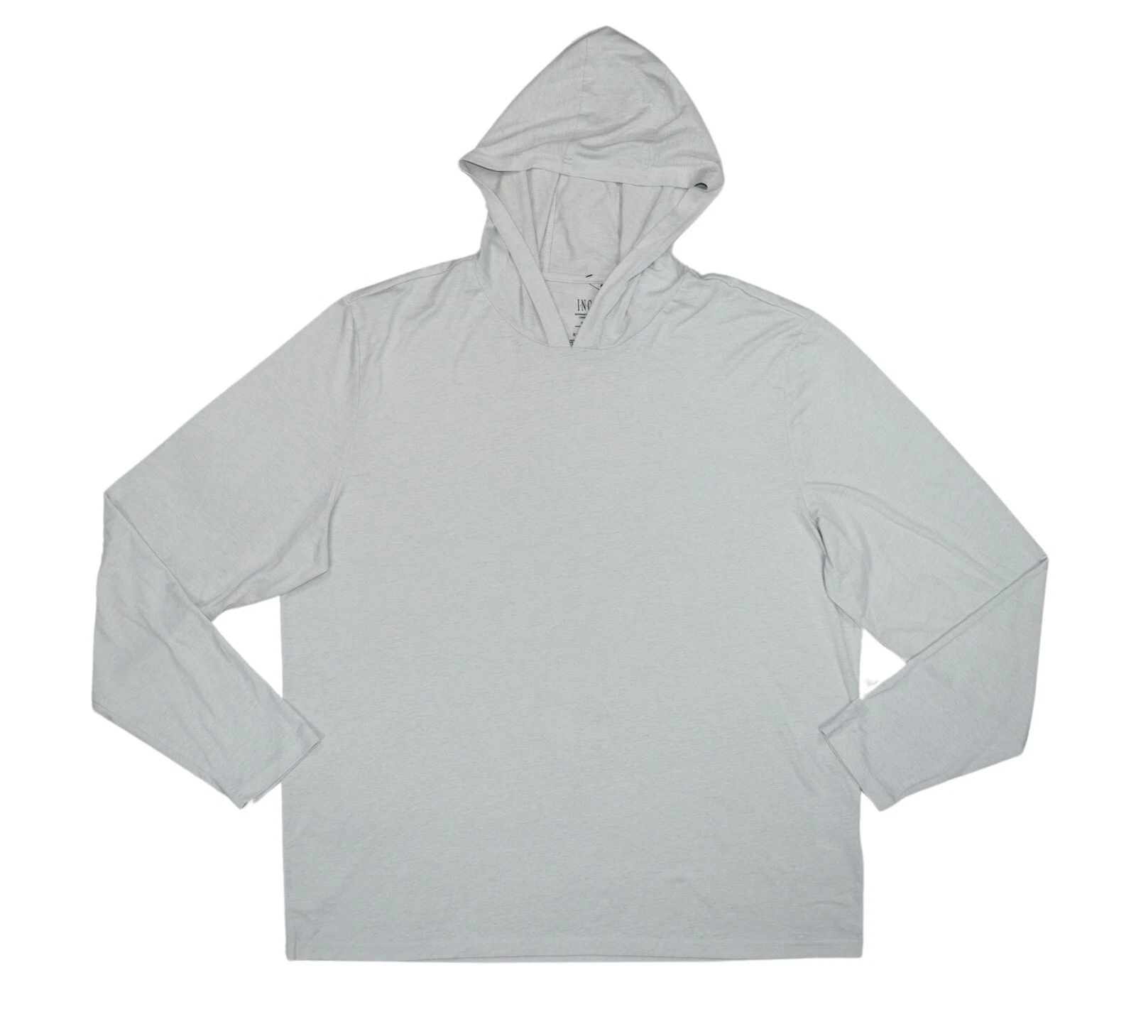 INC International Concepts Burnout Hoodie Men's Hooded T-Shirt XXL NWT Grey