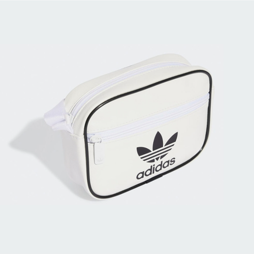 NUOVA borsa da viaggio Adidas Originals Adicolor Classic AIRLINER MINI BIANCA - Foto 2 di 5