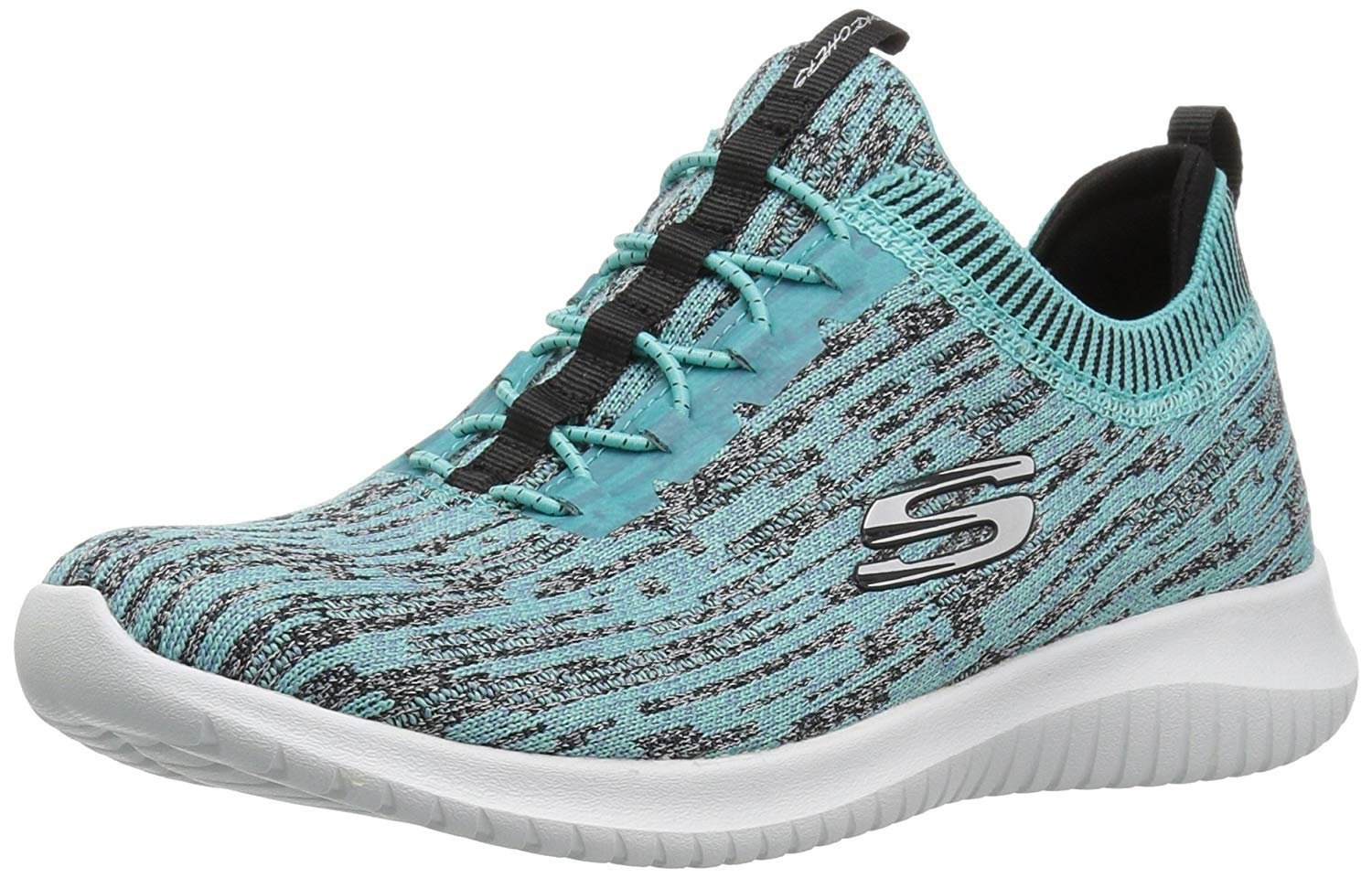 Skechers Sport Women's Ultra Flex Bright Horizon Sneaker,9.5 B(M) US,Turquise... Skechers Sport Women's Ultra Flex Bright Horizon Sneaker,9.5 B(M) US,Turquise...