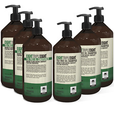 EightTripleEight Tea Tree Oil Hair Care Set 3x Shampoo & 3x Conditioner - 1L 8.66 per litre
