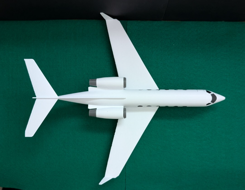 HO 1:87 scale Gulfstream IV G4 Tom Cruise Michael Jordan private jet airliner - Picture 2 of 8