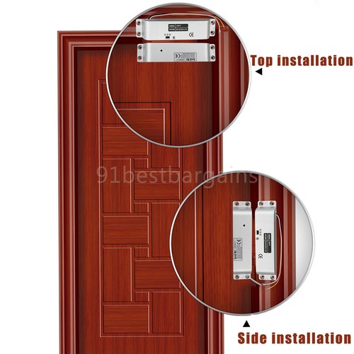 Electric Door Lock Magnetic Induction Access Drop Bolt Control Security Entry US - Picture 6 of 12