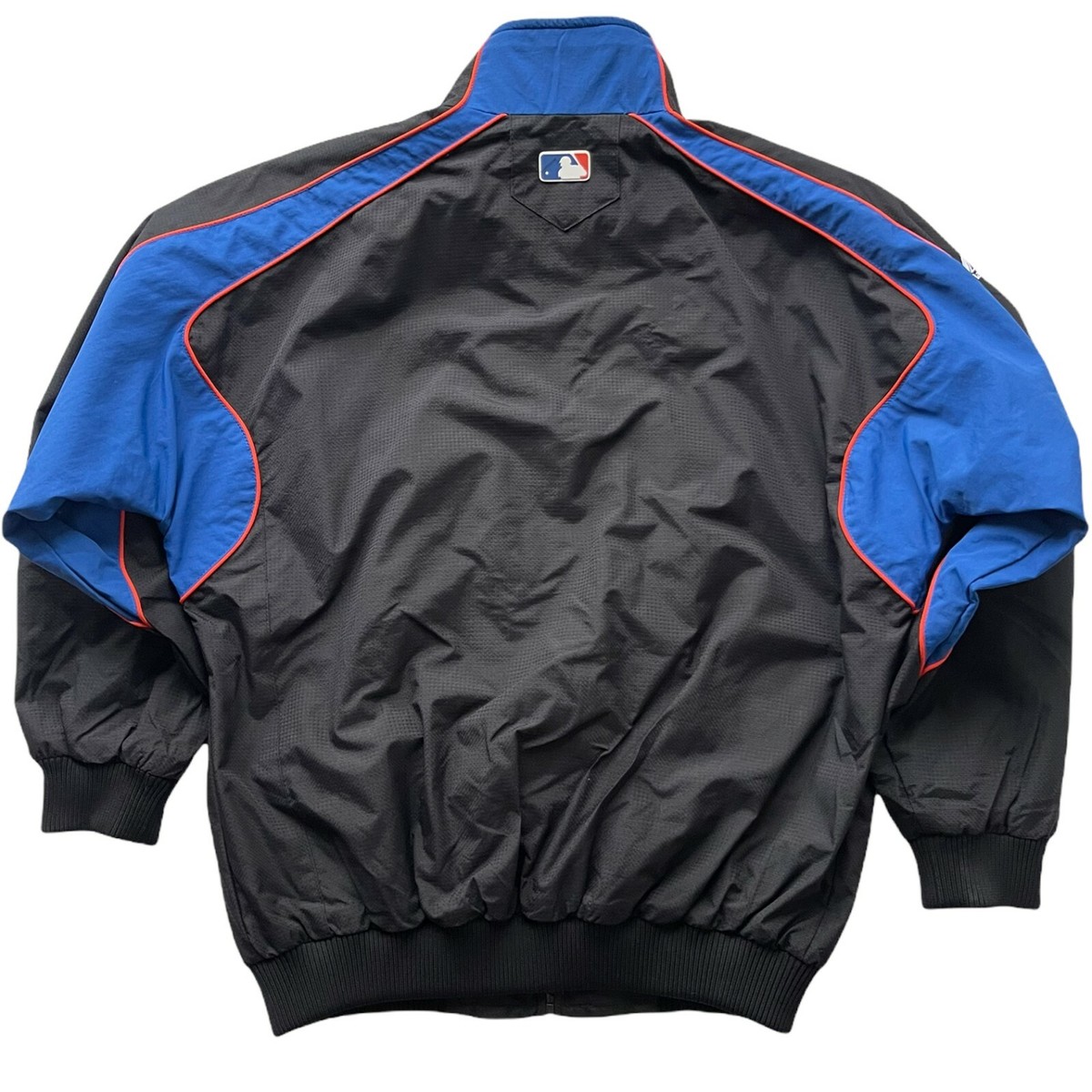 Mets Majestic Jacket Youth Large Black Full Zip MLB Sports Mets Majestic Jacket Youth Large Black Full Zip MLB Sports