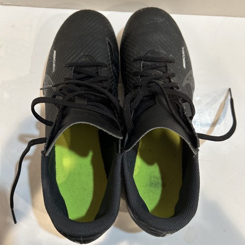Nike Mercurial Vapor 15 Club MG Shadow. Schwarze Sneaker/hellgrüne Stollenschuhe Größe 6,5 - Bild 6 von 8