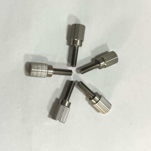 5pcs M4 Thumb Screw 12mm Knurled Thumb Screw Hand Tighten Screws for Telescope - Imagen 3 de 4