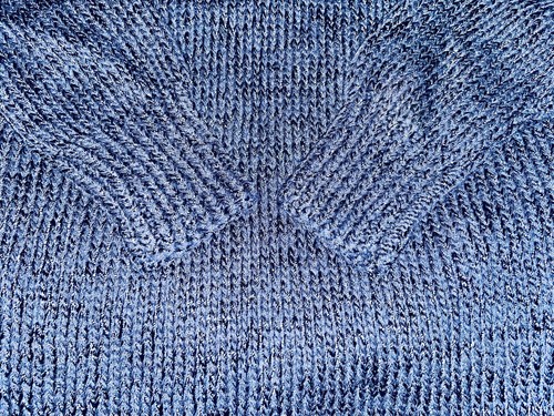 NANNELL Vintage Perlen Ausschnitt Padded Hand Knit Sweater Gr. S Atemberaubend & Einzigartig - Bild 7 von 12