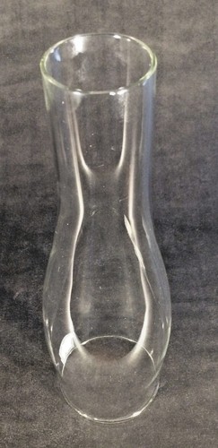 3 X 10 Slim Clear Glass Kerosene Oil Lamp Chimney for No 2 Burner 3" Gallery 953 - Picture 2 of 3