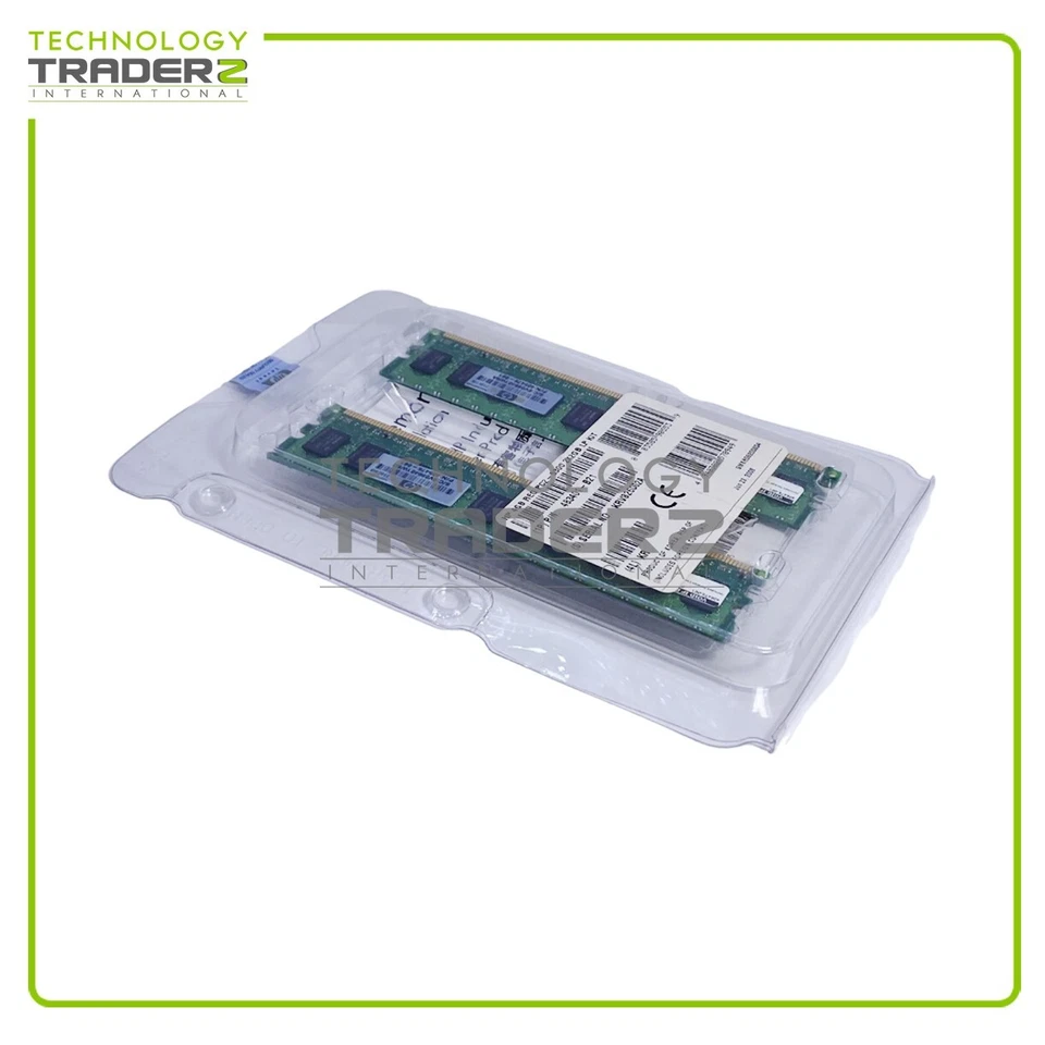 483401-B21 HP 4GB (2x 2GB) PC2-5300 DDR2-667MHz ECC 1Rx4 Memory *Factory Sealed* - Image 2 of 2