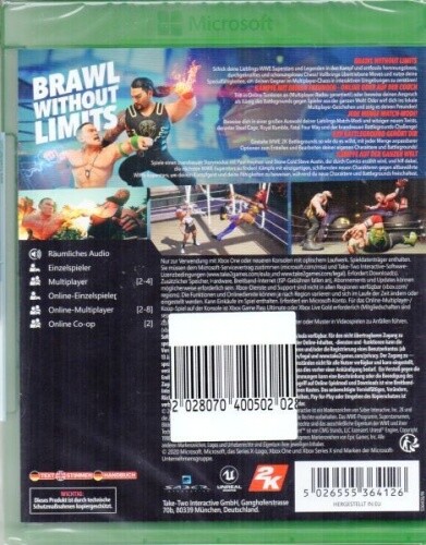 WWE 2K Battlegrounds - Xbox One - Neu / OVP - Bild 2 von 2