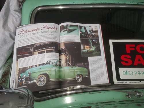 us car Cabrio oldtimer Kaiser Frazer nur 131 stuck nr 96 - Bild 5 von 20