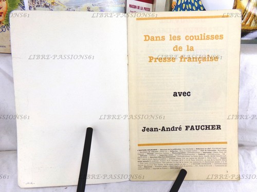 L'HISTOIRE SOURIANTE N°6, OCTOBRE/NOVEMBRE 1978, LA PRESSE ET SES COULISSES - Picture 7 of 15