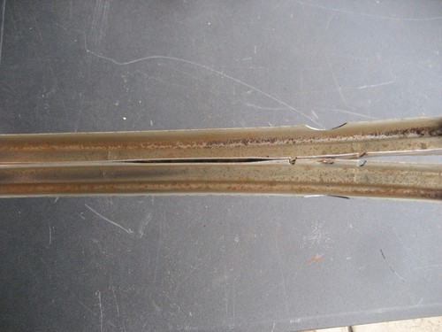 1955 1956 1957 CHEVY KICK PANEL WINDLACE RETAINER CHANNELS-PAIR - Picture 12 of 19