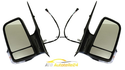 2x Exterior Mirror Fits for Mercedes Sprinter New L + + R 906 VW - Bild 2 von 2