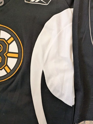 Boston Bruins NHL Practice Style Jersey Reebok Sz Large color Black - Picture 20 of 20