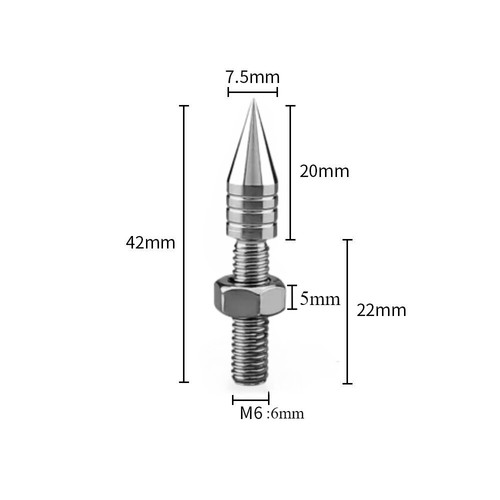 316LSS Edelstahl Lautsprecher Anti-Schock Spike Stand Isolation Füße Basis Padx4 - Picture 17 of 54