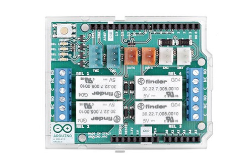 Arduino 4 Relays Shield, 4 Relay, Thinker Kit Interfaces for Uno / Mega, A000110 - Picture 3 of 4