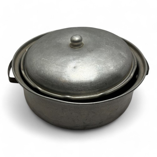 Vintage aluminum camping cook pot Kit 4 Piece Set - Picture 2 of 7