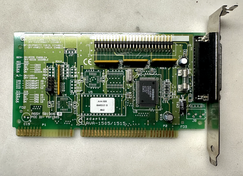 SCHEDA ISA CONTROLLER SCSI ADAPTEC AVA-1505 (4066N)