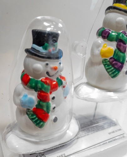 Lemax Xmas Cappello Agrifoglio Pupazzo di Neve ILLUMINATO 24965 Set/2 Uscito 2022 - Foto 4 di 4