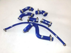 DUCATI-749-999-Engine-Radiator-Cooling-Hoses-SAMCO-KIT-WITH-CLAMPS-BLUE-DUC8-BL