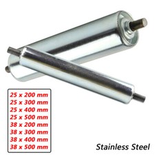 Ø38mm 25mm Stainless Steel Assembly Line Conveyor Rollers 200/300/400/500mm Long