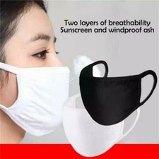 Face Mask Full Dual Layer Reusable Washable Adult Unisex Soft Cotton - USA