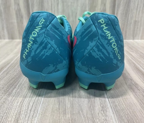 New Nike Phantom GX 2 Academy LV8 MG Vortex Soccer Cleats FJ2553-300 Men’s 10.5 - Picture 5 of 8