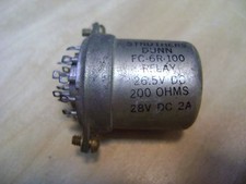 Struthers-Dunn FC-6R-100 26.5V DC 200 OHMS 28V DC 2A -Pin Relay