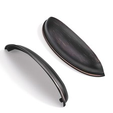 10 Pack 5" Drawer Pulls Oil Rubbed Bronze Cabinet Cup Pulls Kitchen Hardware ...