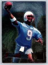 1995 Fleer Metal Steve McNair Rookie Houston Oilers RC #77