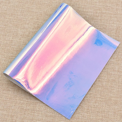 Holograma A5 Holográfico Cuero Sintético Hágalo Usted Mismo Artesanía Prendas Bolsas Decoración - Imagen 7 de 7