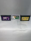 Gba Nintendo Game Boy Advance Nickelodeon Game X3 Rugrats Dora Nicktoons Tested