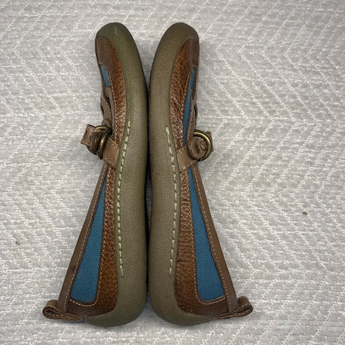 Scarpe slip on donna Lucky Brand Mary Jane 6 nuove senza etichette blu yin yang - Foto 11 di 12