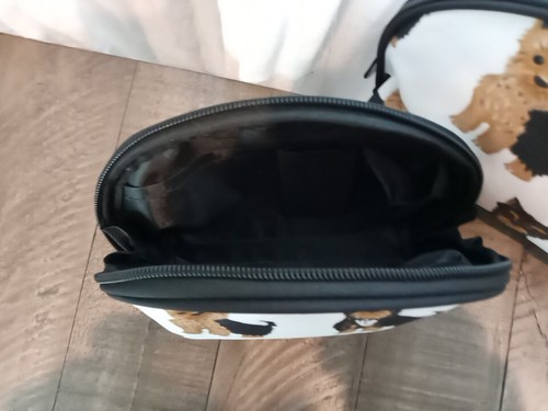 Yorkshire Terrier Dog Set of 2 Accessory Pouch Cosmetic Bags NWOT - Picture 3 of 5