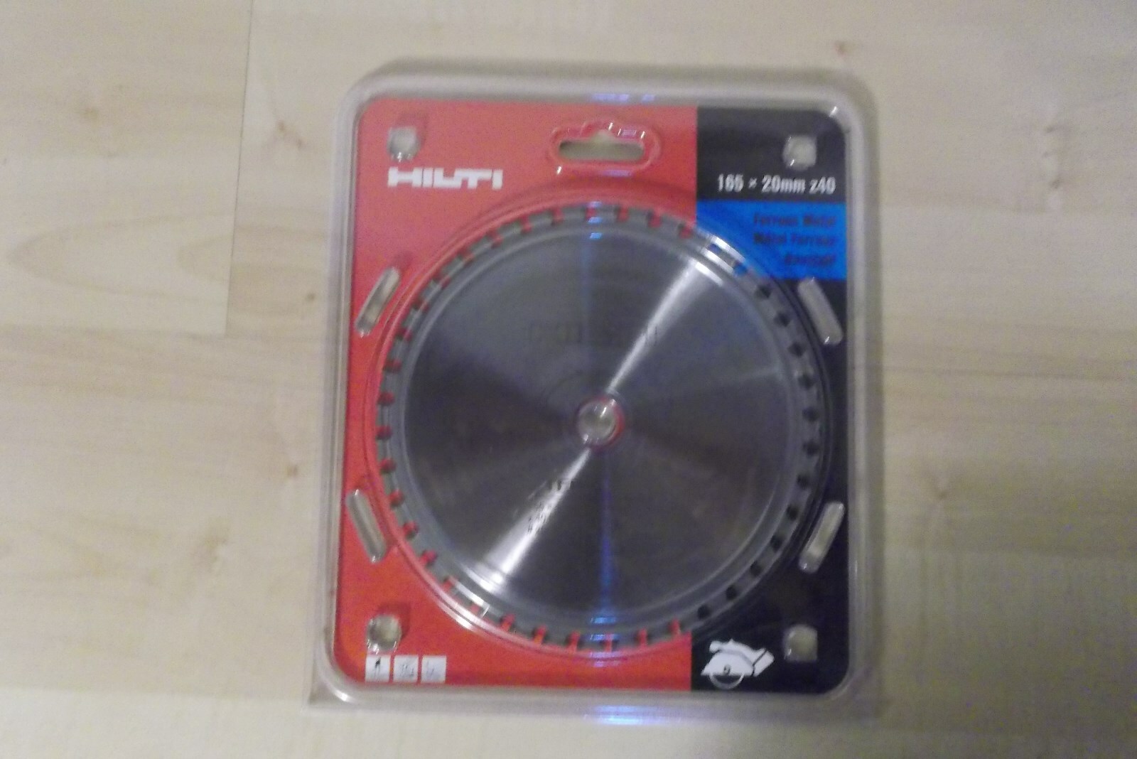 HILTI Metall-Kreissägeblatt SC-C MU 165x20mm Z40 A NEU HILTI Metall-Kreissägeblatt SC-C MU 165x20mm Z40 A NEU