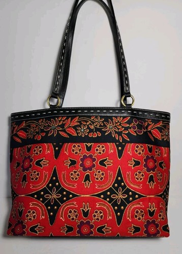 ISABELLA FIORE ON THE DOT CENTER ZIP MOP BUTTONS,BEADED,FLORAL HANDBAG NWT $385 - Picture 13 of 19