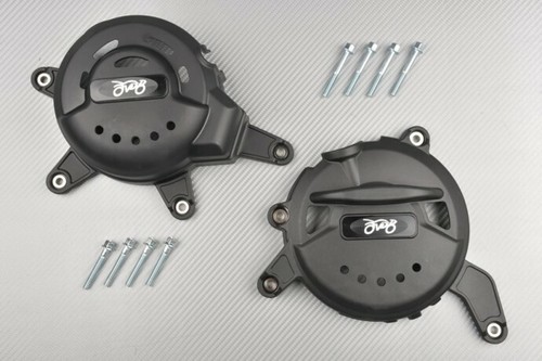 AVDB Left and Right Engine Cover Protection Set KTM RC 125 200 390 2017-2021 - Picture 1 of 3