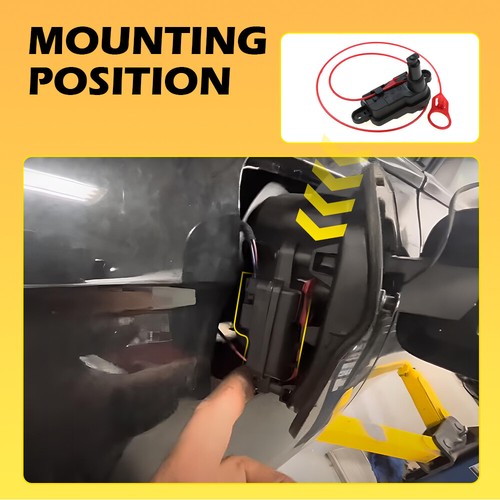 Fuel Flap Door Cap Actuator Motor Replacement 510810773 For Vw Seat Skoda - Picture 7 of 15