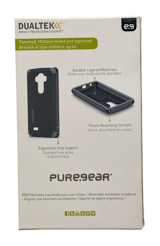 PureGear Dualtek Impacto Protección Funda para LG G4, Negro - Imagen 3 de 6