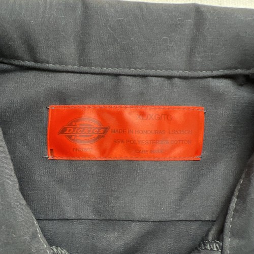 Dickies “Growler Werks” Work Shirt Men’s XL Navy Short Sleeve Button Up Brewery - Picture 7 of 11