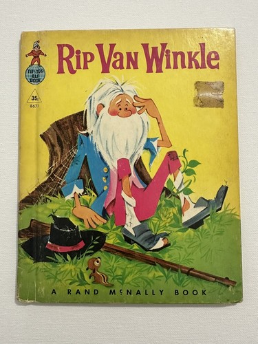 Rip Van Winkle-HC-Rand McNally Elf Book-#8671-1961-Dorothy Bell Briggs - Picture 1 of 7
