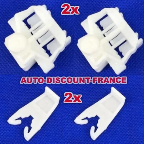 4pcs Front Window Lifter Repair Clips Clips for Renault Clio II