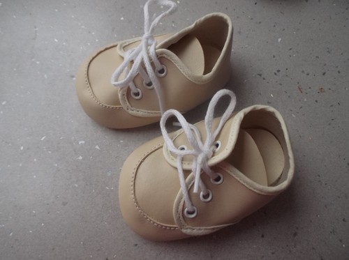 ZAPATOS MUÑECAS EN BEIGE CON CORDONES ESTILO OXFORD tallas a elegir - Imagen 4 de 9