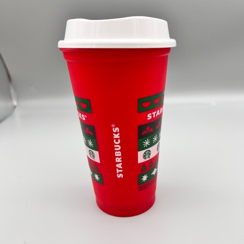 Starbucks Holiday Christmas Collectable 2020 Reuseable Plastic Cup 16oz Grande - Picture 3 of 9