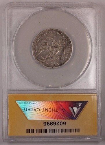 1836 Capped Bust Silver Quarter 25c Coin ANACS VF-30 Details Cleaned Damaged (1) - Picture 2 of 2